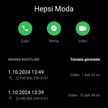 Hepsi Moda İletişime Geçilemiyor, İade Almıyorlar