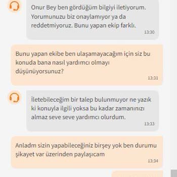 Trendyol Olumsuz Yorumları Yayınlamıyor