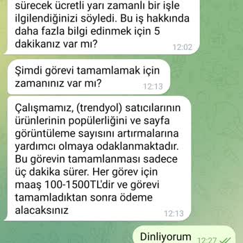 Her Türlü Oluşacak Sıkıntıda Telegram Ve Trendyol'dan Şikayetçiyim