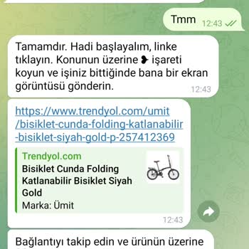 Her Türlü Oluşacak Sıkıntıda Telegram Ve Trendyol'dan Şikayetçiyim
