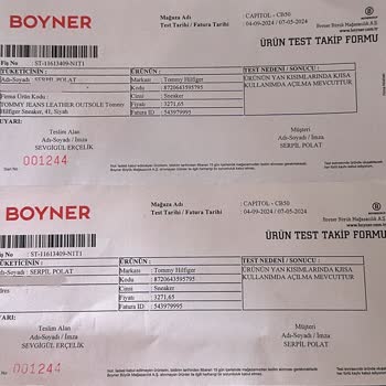 Boyner'den Aldığım Tommy Hilfiger Ayakkabı Hızla Açıldı Ve Değişim Reddedildi