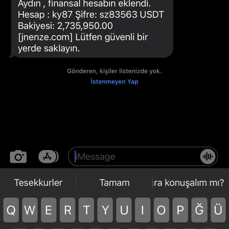 WhatsApp Bilgim Dışında İşlem