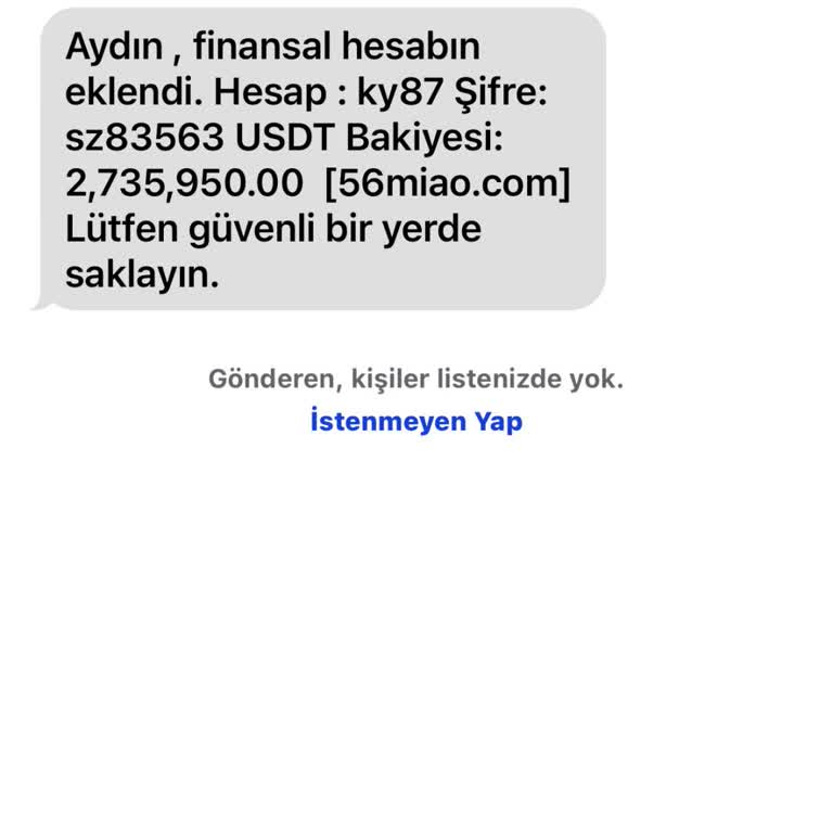 WhatsApp Finansal Hesap Güncellemesi