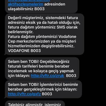 Vodafone Yanımda Uygulamasında Profesyonellik Eksikliği ve Sorun Çözme Zorluğu