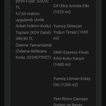 Denebunu Eksik Sipariş Gönderiyor