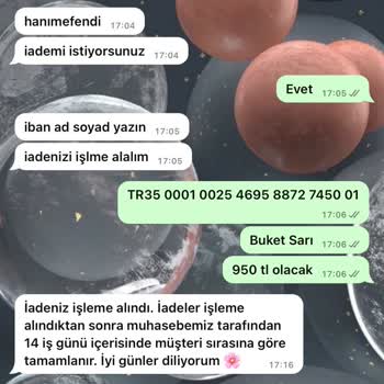 Bedrin XXL İade Yapmıyor