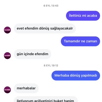 Bedrin XXL İade Yapmıyor