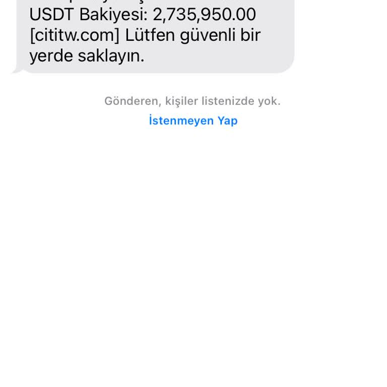 Meta Cirit.comdan Gelen Mesaj