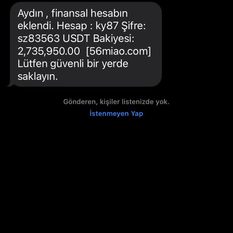 Meta Bu Mesajla Alakam Yok İsim Veya Soy İsim Bile Tutmuyor
