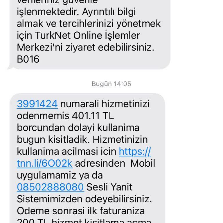 TurkNet İnternet Kısıtlama Ve Ceza Hakkında