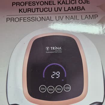 Trina Marka Oje Kurutucu Uv Lamba Garanti Saçmalığı