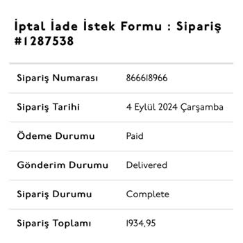 Yargıcı İade Ödemesi Yapılmadı