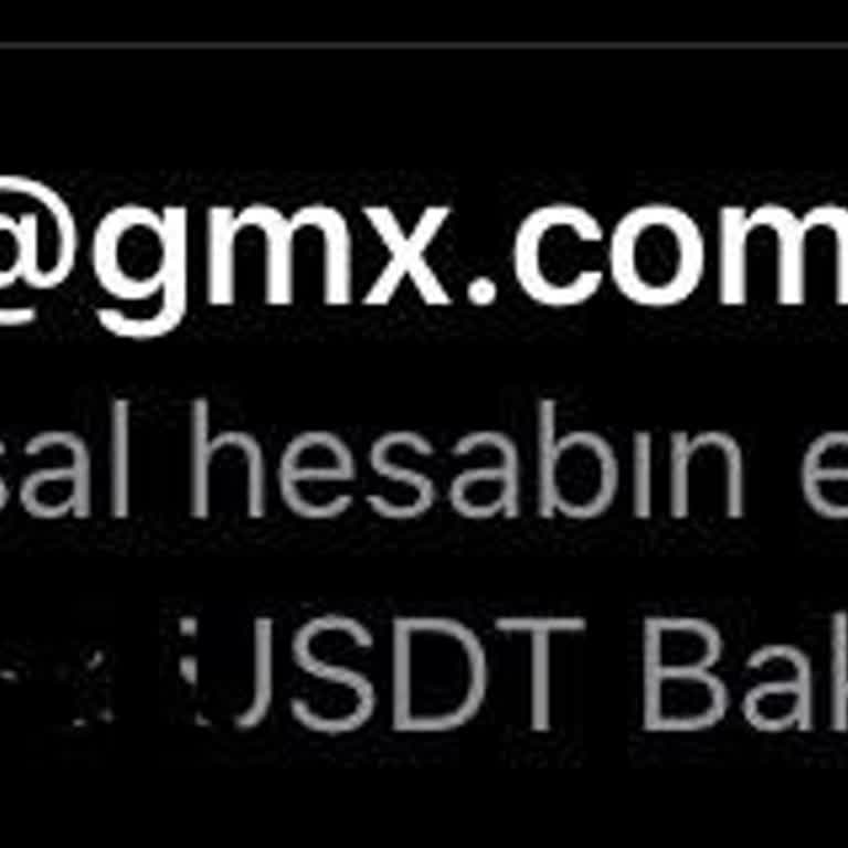 gmx.com Gmx.com Üzerinden Gelen Yanıltıcı Mesaj