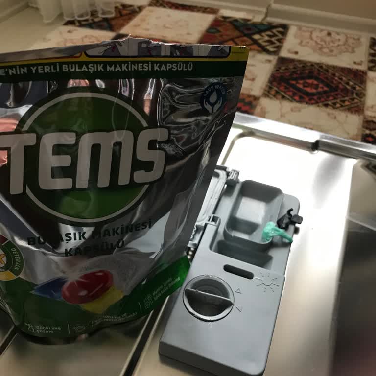 Tems Marka Bulaşık Makinesi Tableti Erimiyor Ve Temizlemiyor