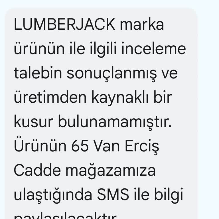 FLO Lumberjack Ayakkabımın Tüm Parası Boşa Gitti