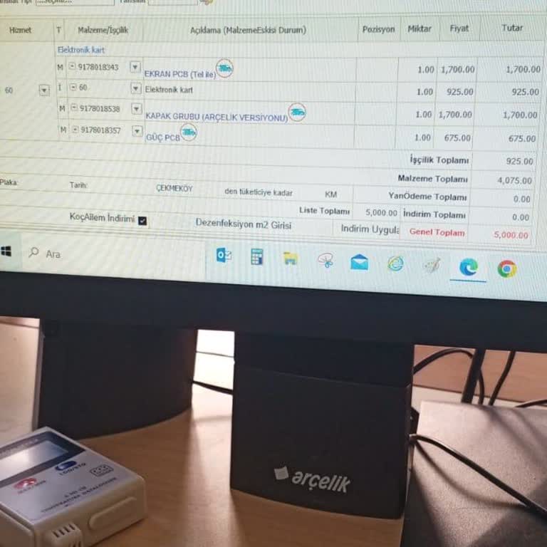 Arçelik Gurme Chef MC6056 Tamir Ücreti Sorunu