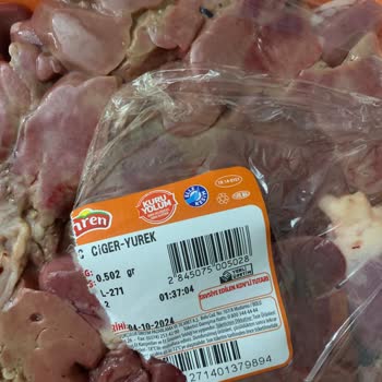 İmren Piliç Marketten Aldığım Ciğerin Kalitesi