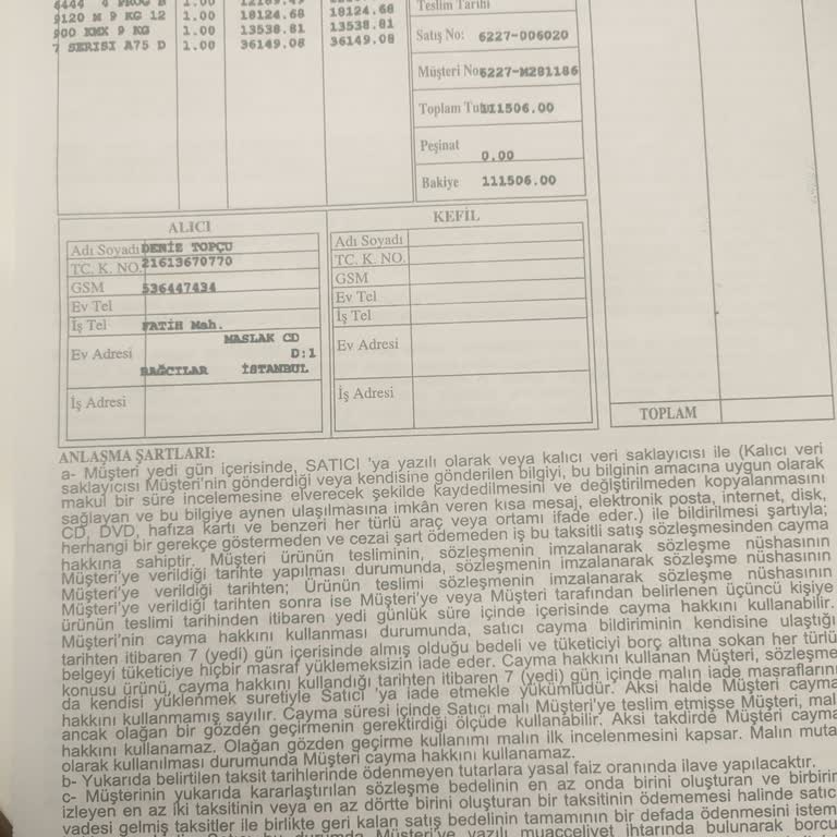 Arçelik Forum İstanbul Şubesinde Satış Sonrası Hizmet Sorunu