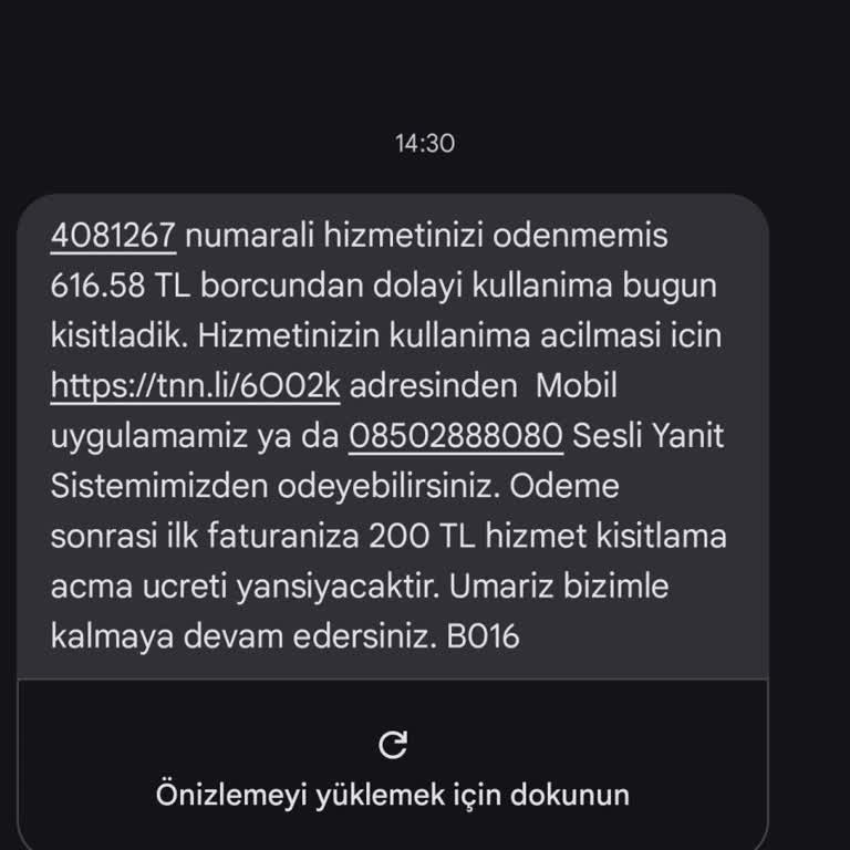 TurkNet Türk Telekom Fatura Mağduriyeti Ve Müşteri Temsilcisine Bağlanamama