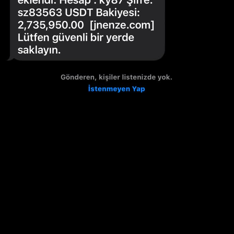 Gmx.com'dan Gelen Asılsız Mesajlar