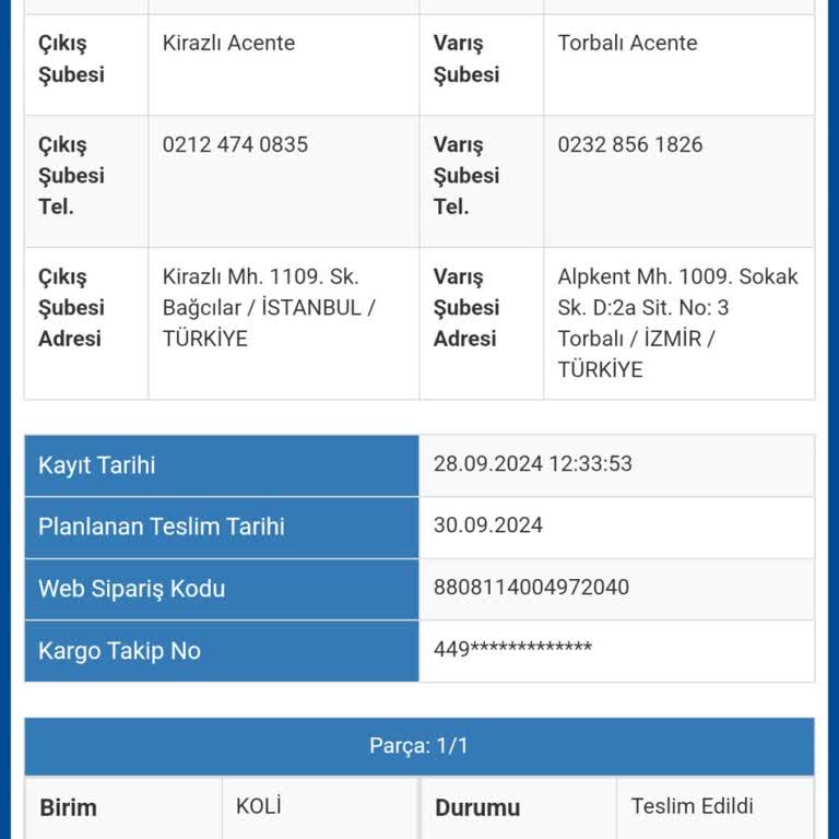 Sürat Kargo'da Dağıtım Kuryesinde Yaşanan Sorunlar