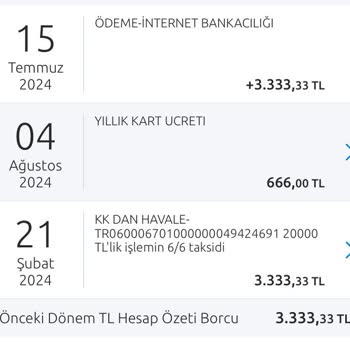 Yapı Kredi Bankası Kart Aidatı İadesi Sorunu