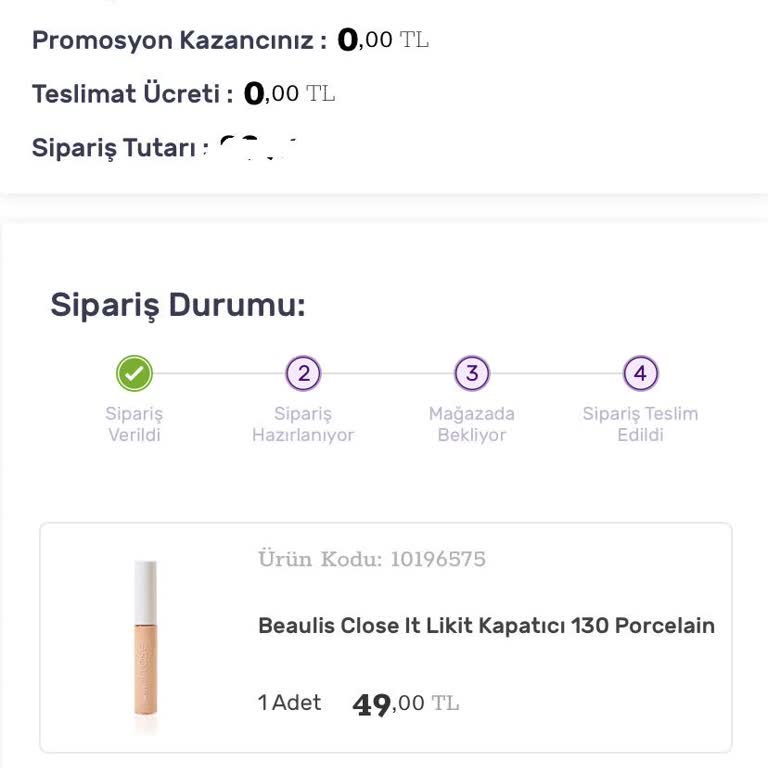 Gratis Siparişim Neden Hazırlanmıyor