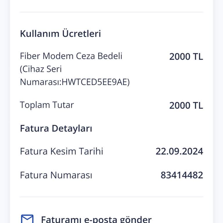 TurkNet Abonelik İptalin De Modem Ücreti