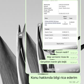 Ev Bazaar AVM Ne Para İadesi Be De Ürün Geldi