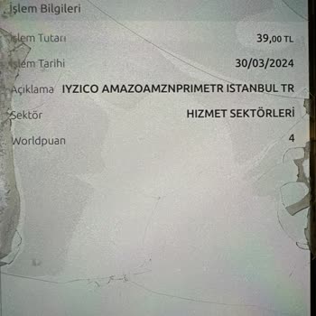 Amazon Prime Üyeliği Olmayan Hesaptan Para Çekimi
