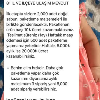 Evde Paketleme Türkiye Han-Pak Paketleme Firması Adına Yapılan Ticaretten Şikayetçiyim