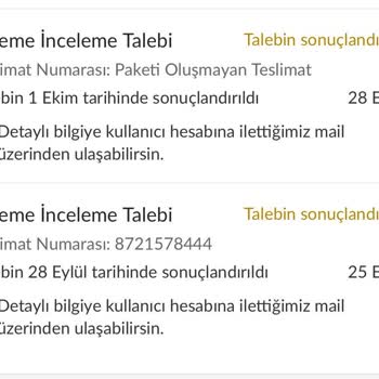 Trendyol Yemek Sipariş Oluşmamasına Rağmen Kartımdan Para Çekti
