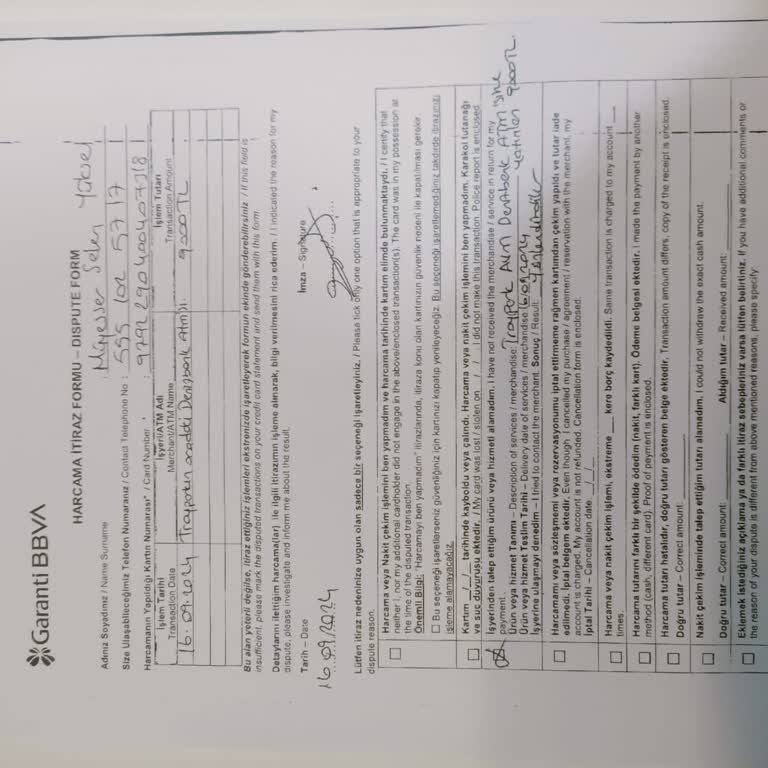 Garanti Bankası Böyle Hizmet Böyle Sorumsuzluk Olmaz