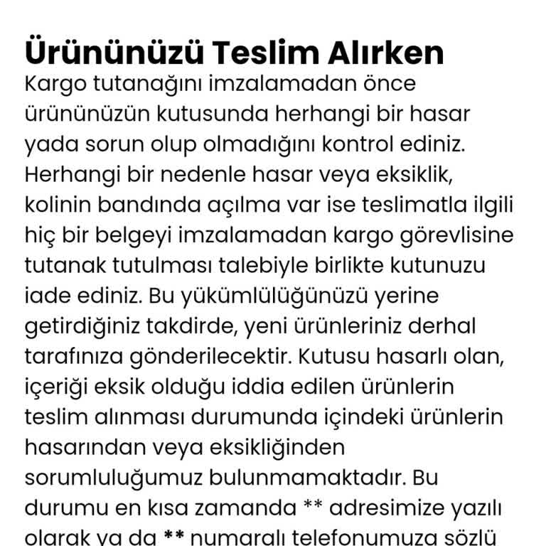 Tonny Black Siparişim Verdiğim Görünmüyor