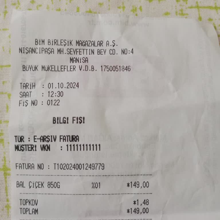 BİM Kalitesiz Bal Satıyor.