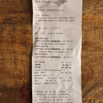 Jumbo Mağazadan Aldım İade Problemi