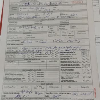 Hoover Makine Hasarlı Ön Gövdesi Bükülmüş