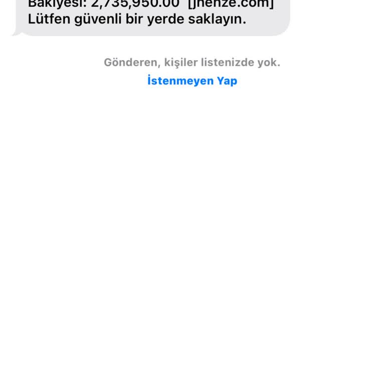 Kişisel Bilgilerimin İzinsiz Kullanımı ve Güvenlik İhlali
