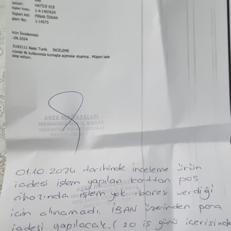 Aker Mağazacılık Aker Mağazasının Ayıbı