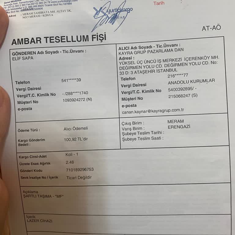 Evkur Ürün İade Yapılmaması