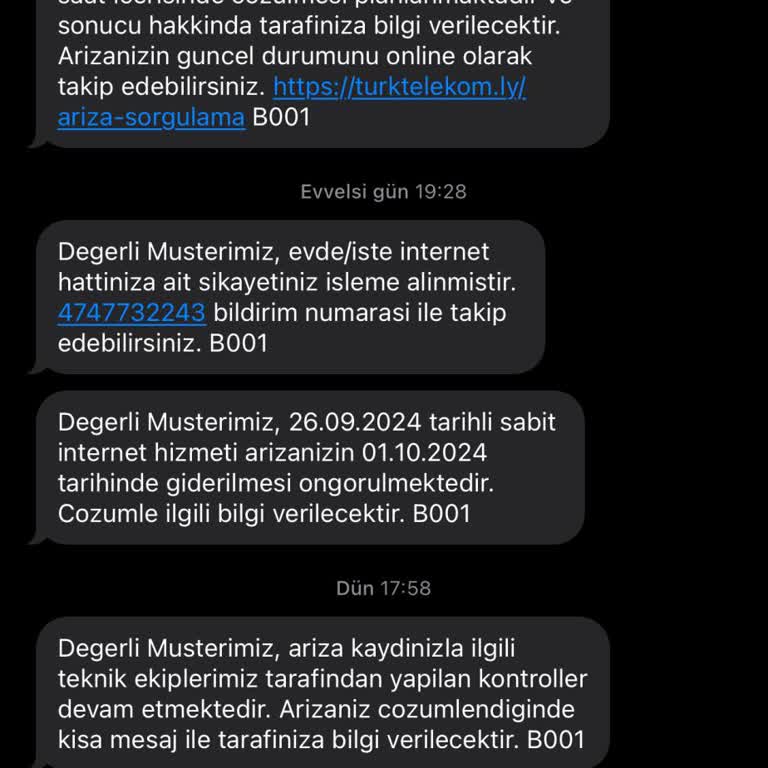 Türk Telekom Pişmanlıktır. 6 Gündür Küçücük İlçede...