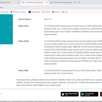 Türk Telekom Sınırsız Instagram Yalanı