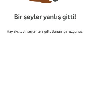 Vodafone Hediye Çarkı Hatası ve İnternet Sorunu