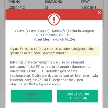 Obilet Bilet İptalinde Karşılaşılan Zorluklar