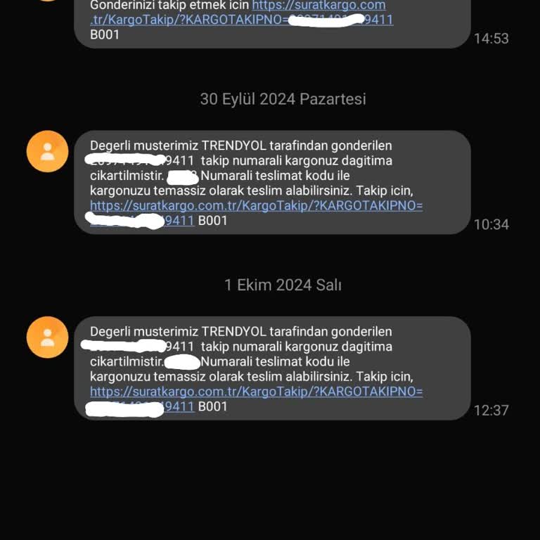 Sürat Kargo Alanya Sürat Mikro Evde Yok Bahanesi