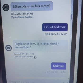 Dyson V12 Süpürge Kullanımında Sürekli Filtre Uyarısı Ve Teknik Servis Sorunu