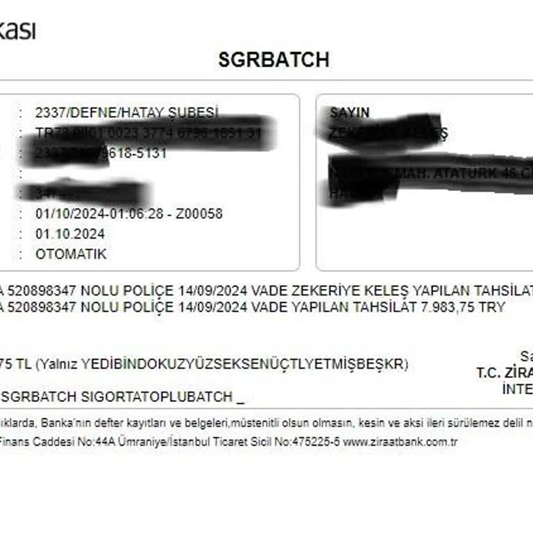 Ziraat Bankası Onay Alınmadan Hesaptan Para Çekilmesi