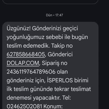 MNG Kargo İsperlos Kargomu Teslim Etmiyor
