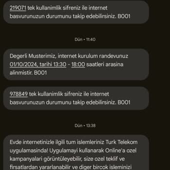 Türk Telekom Evde İnternet Kurulum Sorunu