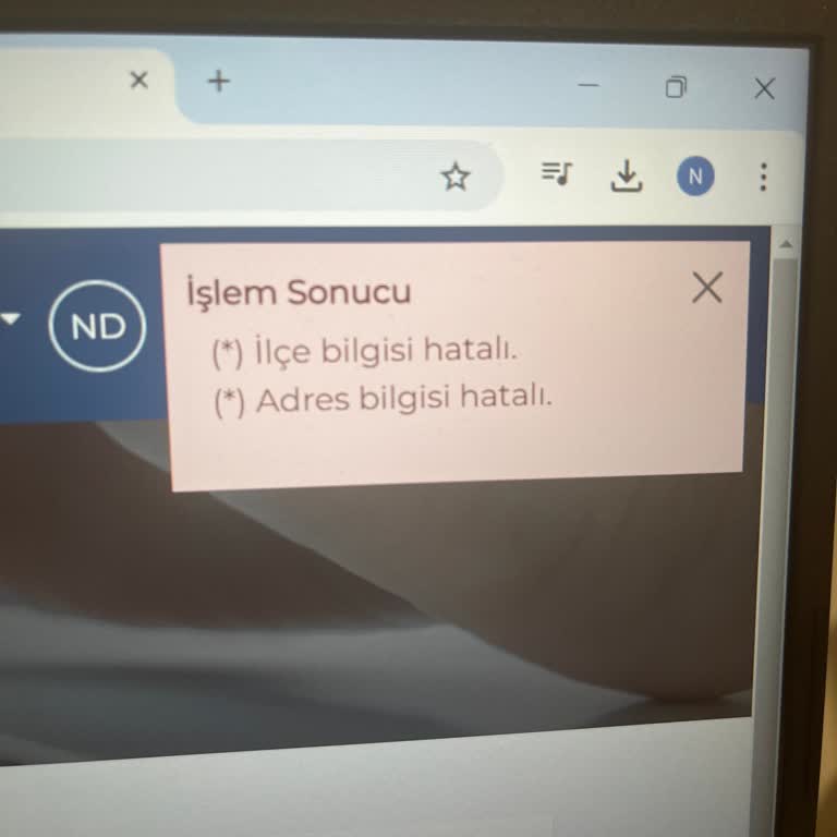 İBB Genç Üniversiteli Burs Başvurusunda Adres Ve İlçe Hatası